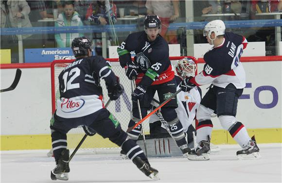 KHL liga: Medveščak - Slovan 13.9.2013.                                                                                                                                                                                                         