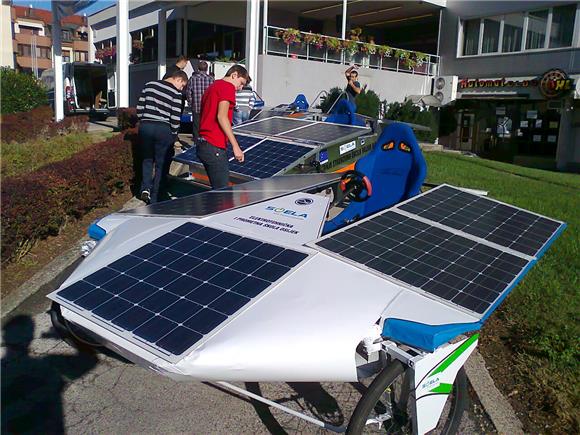 Sisak: prva utrka solarnih automobila                                                                                                                                                                                                           