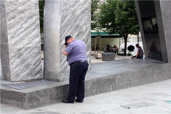 Oštećen spomenik Oluja '95. u Kninu                                                                                                                                                                                                             