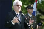 Predsjednik Josipović otkrio spomen-obilježje 'Petrinja-groblje'                                                                                                                                                                                