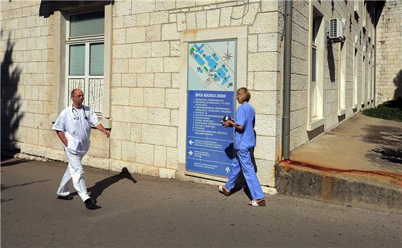 Štrajk liječnika i medicinskih sestara u Općoj bolinci Zadar                                                                                                                                                                                    