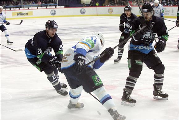 KHL liga: Medveščak - Baris Astana 28.9.2013.                                                                                                                                                                                                   