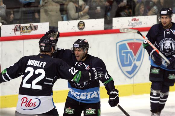 KHL liga: Medveščak - Baris Astana 28.9.2013.                                                                                                                                                                                                   