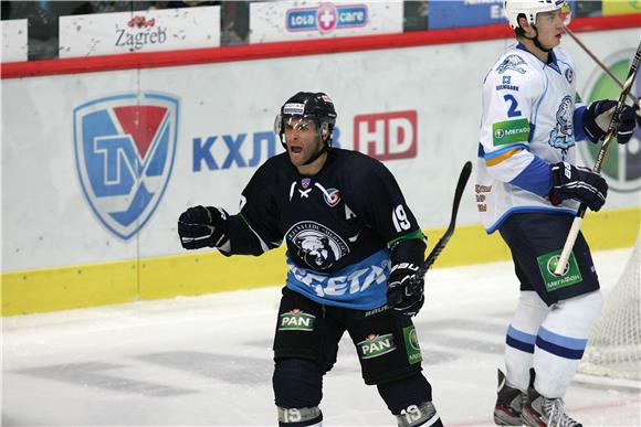 KHL liga: Medveščak - Baris Astana 28.9.2013.                                                                                                                                                                                                   