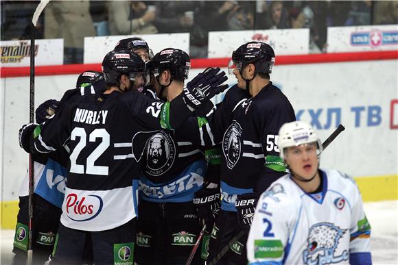 KHL liga: Medveščak - Baris Astana 28.9.2013.                                                                                                                                                                                                   