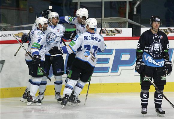 KHL liga: Medveščak - Baris Astana 28.9.2013.                                                                                                                                                                                                   