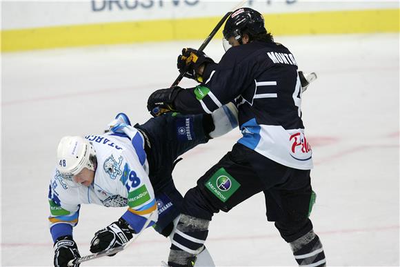 KHL liga: Medveščak - Baris Astana 28.9.2013.                                                                                                                                                                                                   