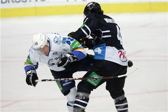 KHL liga: Medveščak - Baris Astana 28.9.2013.                                                                                                                                                                                                   