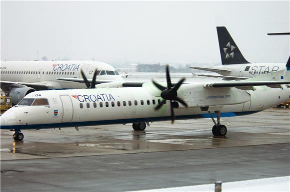 Zrakoplov Croatia Airlines u Beogradu imao problema sa startanjem                                                                                                                                                                               