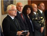 Predsjednik Josipović primio izaslanstvo Ministarstva unutarnjih poslova                                                                                                                                                                        