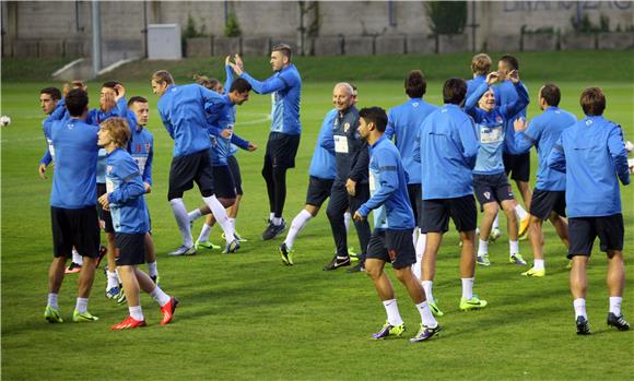 Trening Hrvatske nogometne reprezentacije  7.10.2013.                                                                                                                                                                                           