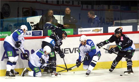 KHL liga: Medveščak - Neftehimik 7.10.2013.                                                                                                                                                                                                     