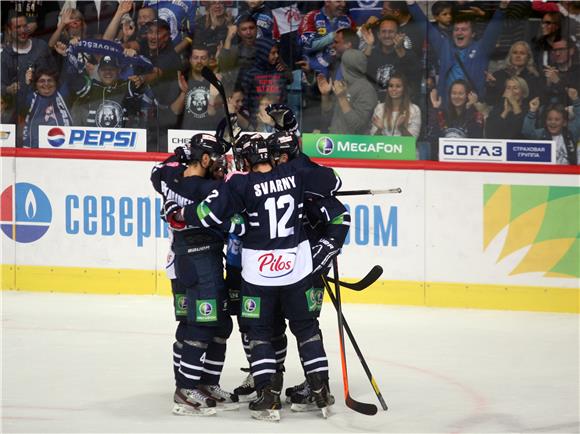 KHL liga: Medveščak - Neftehimik 7.10.2013.                                                                                                                                                                                                     