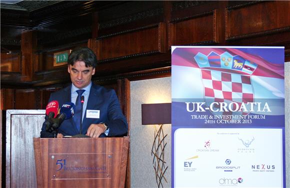 U Londonu prvi Britansko-hrvatski investicijski forum                                                                                                                                                                                           