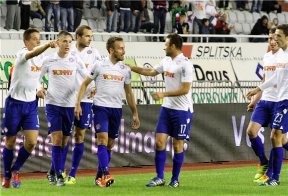 HNL: Hajduk - Istra 1961 2-0                                                                                                                                                                                                                    