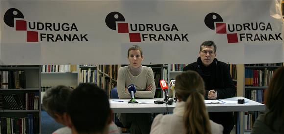 Tiskovna konferencija Udrue Franak                                                                                                                                                                                                              