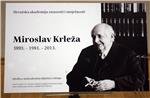 Otvorena izložba 'Miroslav Krleža (1893.-1981.-2013.)'                                                                                                                                                                                          