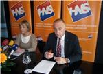 Tiskovna konferencija HNS-a u Novom Vinodolskom                                                                                                                                                                                                 