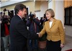 Vesna Pusić sastala se s Karlom Erjavcem                                                                                                                                                                                                        