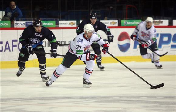 KHL liga: Medveščak - Magnitogorsk                                                                                                                                                                                                              