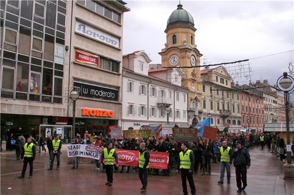 U Rijeci održana prosvjetna šetnja 'Izadji PROTIV diskriminacije'                                                                                                                                                                               