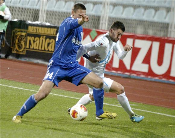 HNL: Rijeka - Slaven Belupo 2-2 1.12.2013.                                                                                                                                                                                                      