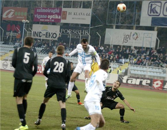 HNL: Rijeka - Hrvatski dragovoljac 0-0 poluvrijeme                                                                                                                                                                                              