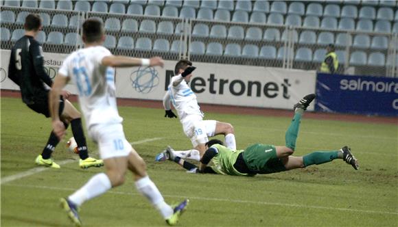 HNL: Rijeka - Hrvatski dragovoljac 0-0 poluvrijeme                                                                                                                                                                                              