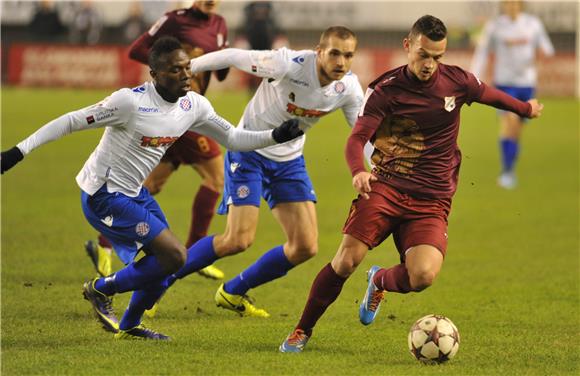 Nogomet: Hajduk - Rijeka 15.12.2013                                                                                                                                                                                                             