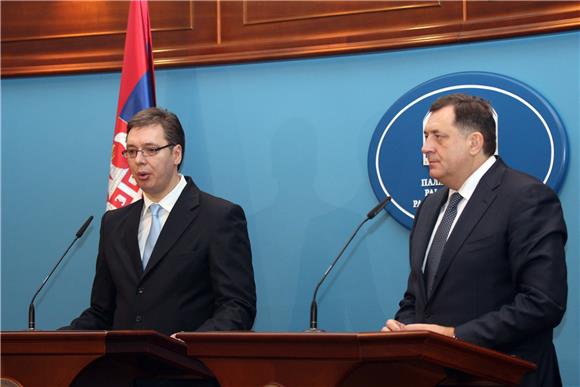 Vučić i Dodik najavili jačanje odnosa Beograda i Banja Luke                                                                                                                                                                                     