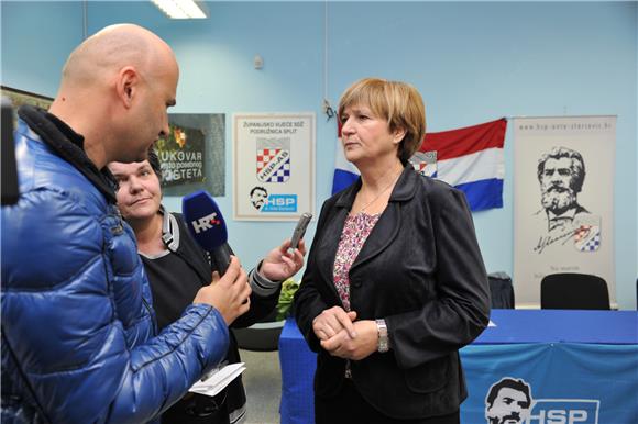 Konferencija za medije HSP AS u Splitu