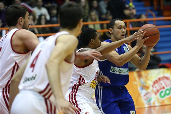 Utakmica 16. kola ABA lige između košarkaša Cedevite i Zadra 