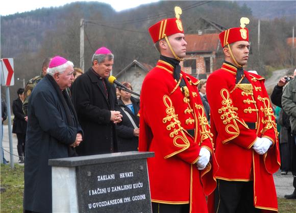 Gvozdansko: komemoracija za žrtve iz Domovinskog rata i turskih osvajanja 