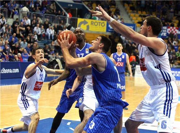 ABA liga: Cibona - Budućnost  18.01.2014