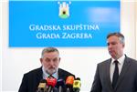 Predsjednik Gradske skupštine Grada Zagreba Darinko Kosor održao  konferenciju za medije