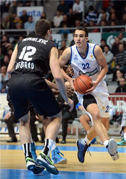 ABA liga: Zadar - Partizan 56:64