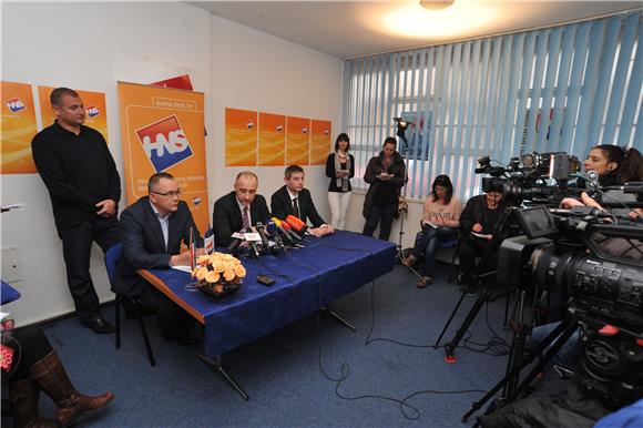  Konferencija za medije HNS-a u Splitu