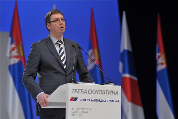 Vučić i SNS: Srbija ide na prijevremene izbore