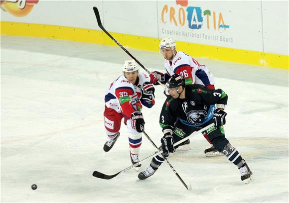 KHL: Medveščak - Lokomotiv