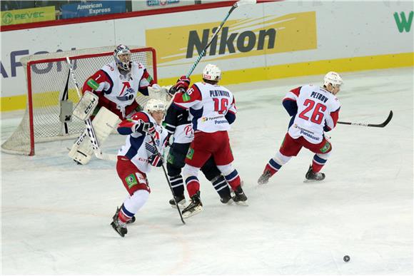 KHL: Medveščak - Lokomotiv