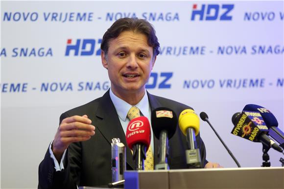 Tiskovna konferencija HDZ-a