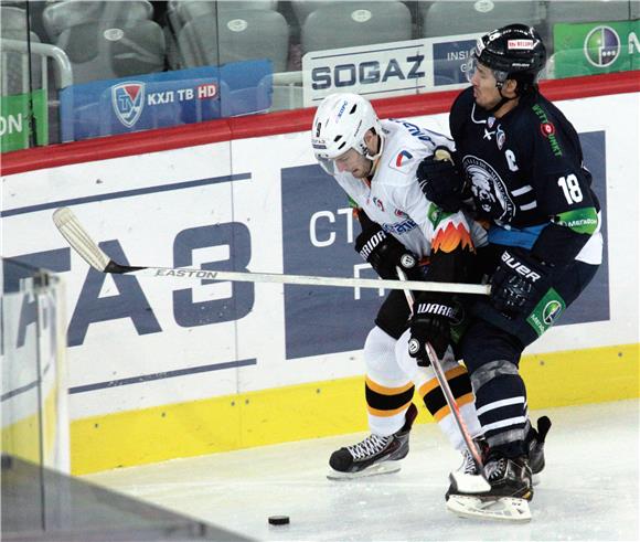 KHL liga: Medveščak i Severstal  27.1.2014.