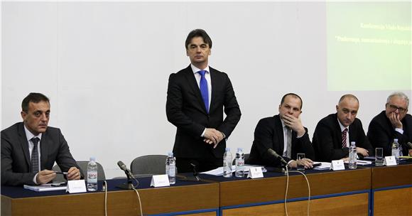 Konferencija za medije nakon Vladine konferencije o javnim poduzećima