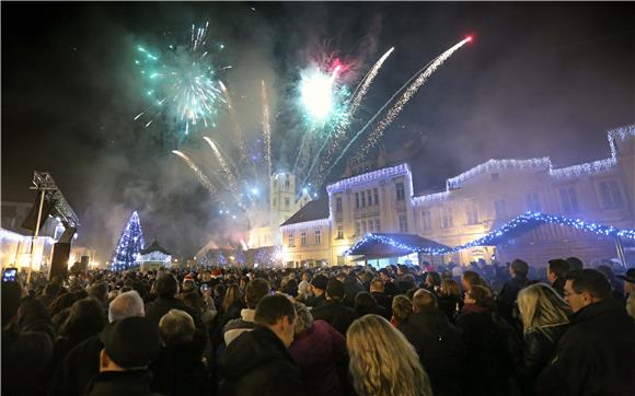 Doček Nove 2014. godine u Samoboru