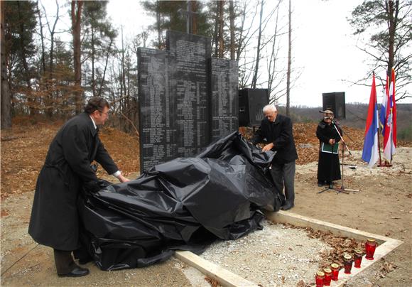 U Gornjoj Trebinji otvorena spomen kosturnica žrtva ustaškog terora