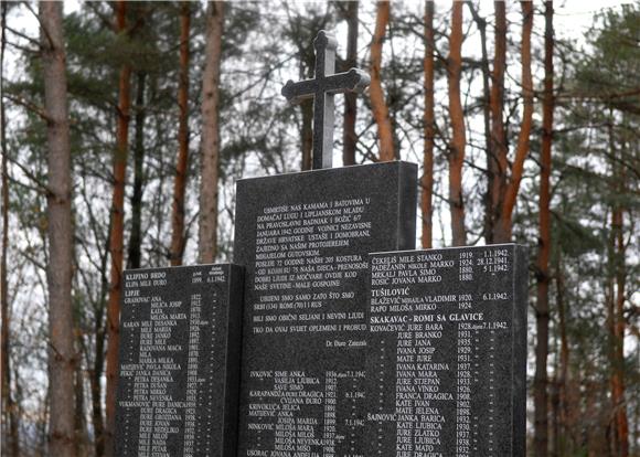 U Gornjoj Trebinji otvorena spomen kosturnica žrtva ustaškog terora