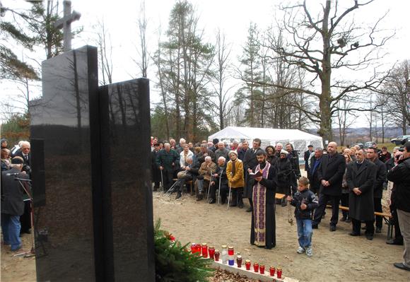 U Gornjoj Trebinji otvorena spomen kosturnica žrtva ustaškog terora