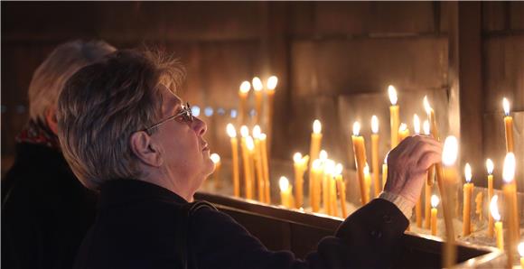 Arhijerska liturgija u hramu Preobraženja Gospodnjeg na pravoslavni Božić