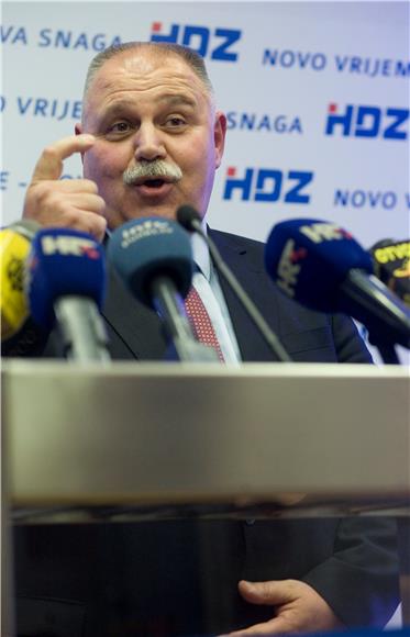 Tiskovna konferencija HDZ-a