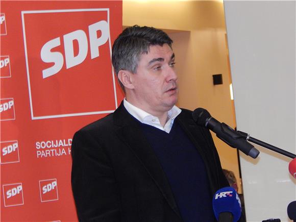 Milanović: SDP igra po najstrožim pravilima i pobjeđuje 